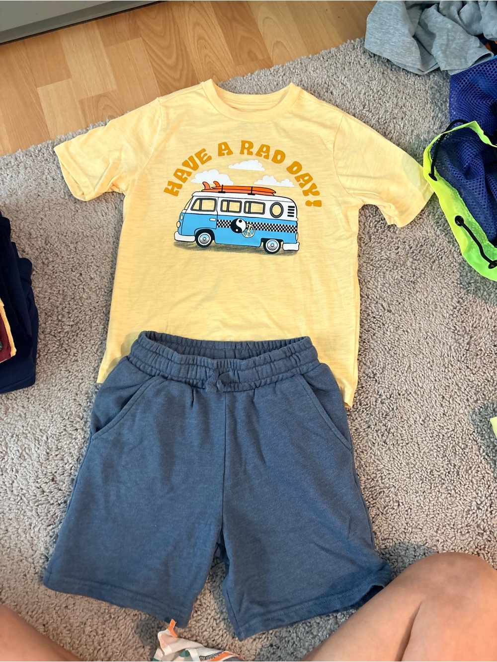 Cat & Jack Orange Kids Graphic Tee